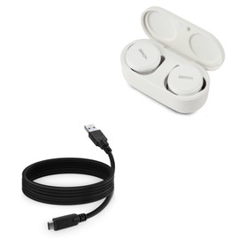 BoxWave Cable Compatible with Denon PerL Pro - DirectSync - USB 3.0 A to USB 3.1 Type C, USB C Charge and Sync Cable - 6ft - Black