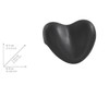 Wenko Head And Neck Cushion Tropic Plastic 25 X 11