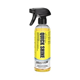 Nanoskin QUICK SHINE Quick Detail Spray 16 Oz. - Waterless Detailer Spray for Car Detailing | Deep Gloss Car Wax Booster & Clay Lubricant | Removes Dust, Smudges, Fingerprints and Other Contaminants