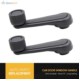 Seentech Interior Window Crank Handle Pair Set – Manual Window Handles Replacement for Toyota Tacoma T100 Pickup Corolla 1973-2024 Models