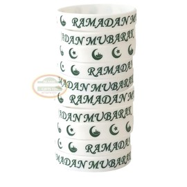 Islamic Gifts 123 Ramadan Wristbands[24 Pack] Ramadan Kids Favors Ramadan Toy Ramadan Mubarak Ramadan Decoration Eid Gift Muslim Kids Gift