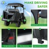 Panglong 4 Passenger Club Car Precedent Enclosure, 600D Polyester Golf