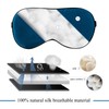 Vtrem 100% Silk Sleep Mask for Sleeping Double Layer Comfortable