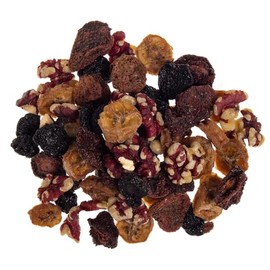 Bella Viva Orchards Organic Dried Berry and Nut Trail Mix, Sweet no Sugar Added, 1 lb of Dried Fruit