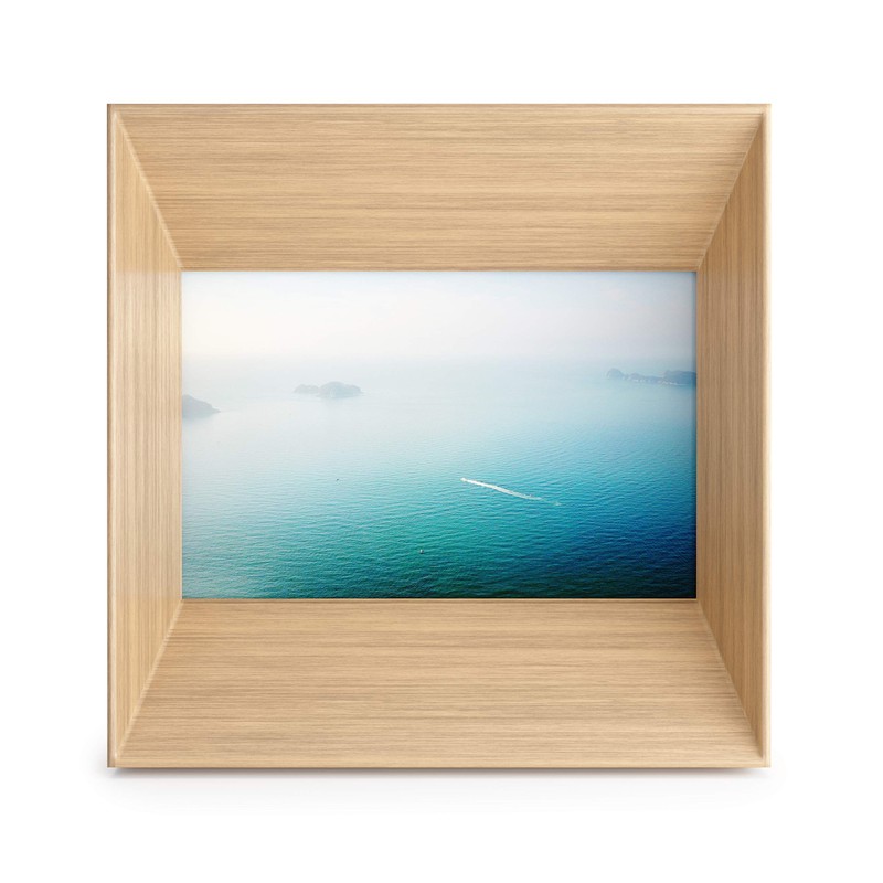 Umbra Lookout Angular Square Picture Frame for Desktop and Wall,
