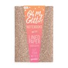 Oh My Glitter Notebooks - Set of 3 - Gold