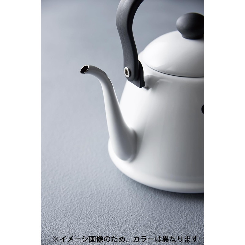 Noda Horo Drip Kettle II Enamel, 0.6 gal (2 L),