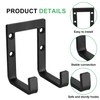 HAOCHEN 4 Pcs Heavy Duty Garage Hooks, Garage Storage Utility