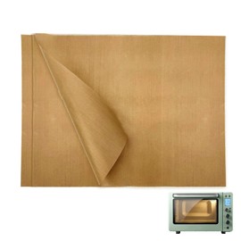 Premium Baking Paper Reusable 30 x 40 cm for Oven and Grill - Non-Stick Reusable Baking Mat, Heat Resistant up to 260 Degrees, Cold Resistant up to -150 Degrees, Ideal for BBQ and Kitchen, Set of 3