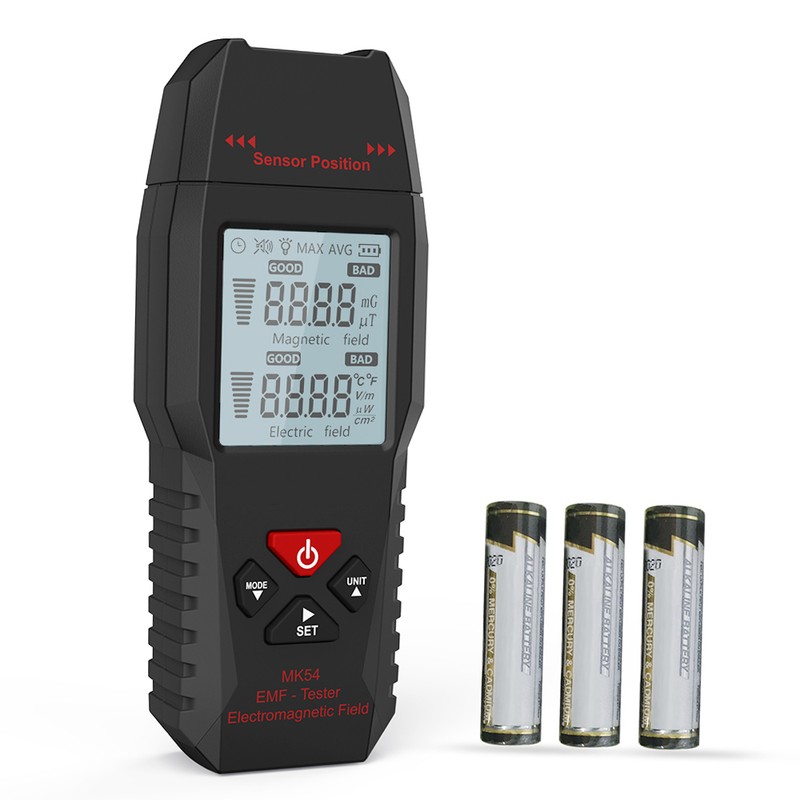 MK54 EMF Tester Handheld Mini Digital LCD EMF Detector Electromagnetic
