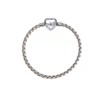 KunBead Jewelry Heart Clasp White Leather Charm Bracelets for Women