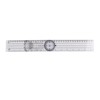 Plastic Goniometer Plastic Ruler, Clear Quick Angle Protractor Finder Body