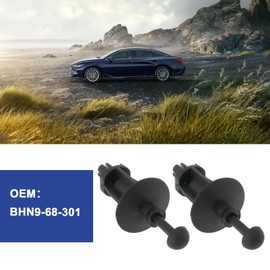 EMSea 2pcs Tailgate Trim Panel Hanger Buckle Rear Trunk Hood Replacement Part BHN968301 BHN9-68-301 Commpatible with 3 CX-30 CX3 Cx4
