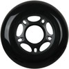 KSS Outdoor Asphalt Formula 89A Inline Skate X4 Wheels, Black,