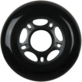 KSS Outdoor Asphalt Formula 89A Inline Skate X4 Wheels, Black, 80mm
