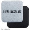 Brandsseller Reversible Felt Seat Cushion Value Pack of 4 Double