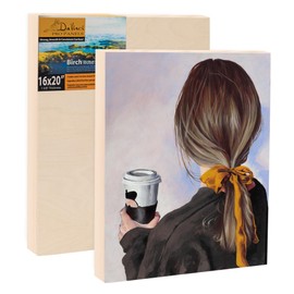 Da Vinci Pro Birch Wood Panel 1-5/8 Deep – 24x36 Single Panel - Fine Textured, Warp Resistant, Lightweight & Rigid – Perfect for Mounting Sanded Pastel or Watercolor Paper, Linen or Canvas