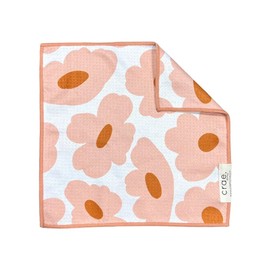 Double-Sided Microfiber Washcloths Waffle Weave – 12x12 Inch, Super Absorbent, Lint-Free, Fast Drying Kitchen Washcloths for Cleaning, Washing Dishes, Cars & More – Durable & Soft - Blossom