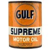Gulf Motor Oil Metal Half Can From TheCraftyCrocodile