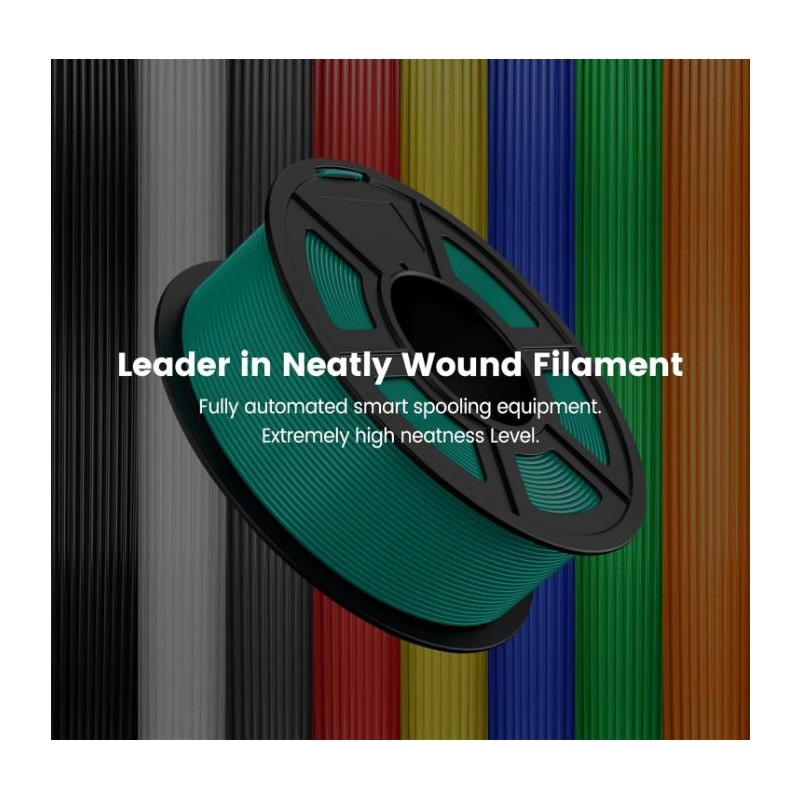 PLA/ PLA+/PLA META 1KG Standard Filament Neatly Wound 1.75mm ±0.02mm
