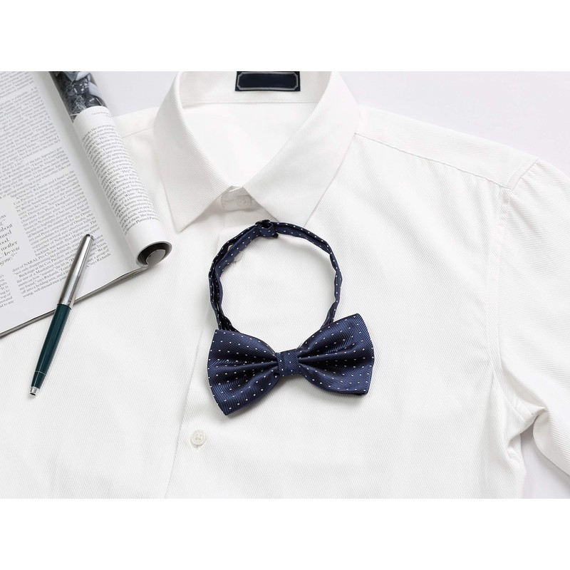 Allegra K One-Touch Bow Tie, Polka Dot, For Adults, Formal,
