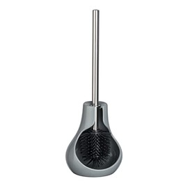 Wenko Drop Neo Ceramic Toilet Brush and Holder, 13.5 x 14 x 40 cm