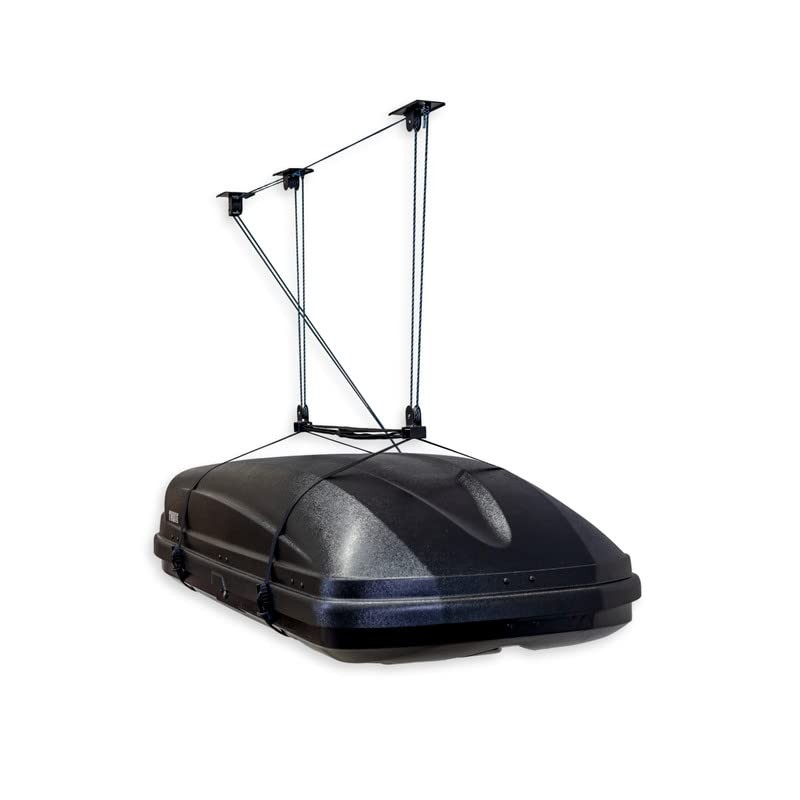 Teal Triangle Ceiling Storage Hoist for Cargo Box - Heavy