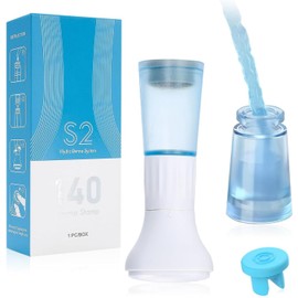Ajustable Rodillo Facial S2, Incluye un Aplicador de Sérum de 10 ml, Adecuado para el Cuidado del Rostro, el Cuero Cabelludo y la Barba