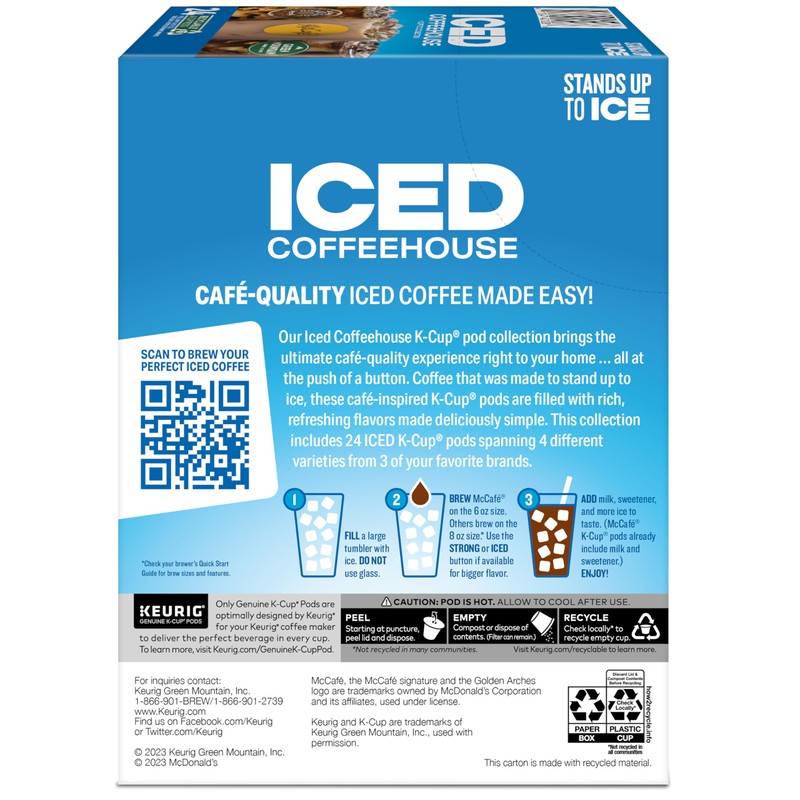 The Original Donut Shop® K-Cup Iced Duos Cookies and Caramel