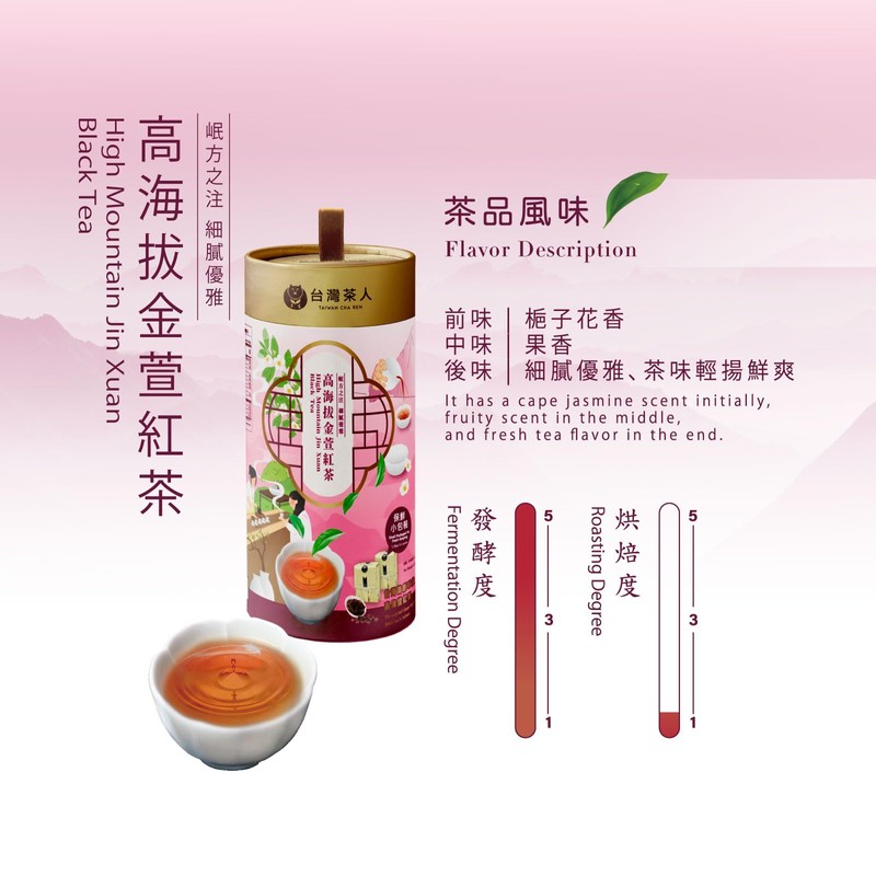 TAIWAN CHA REN Premium Series - High Mountain Jin Xuan