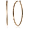 Anne Klein Classics Gold-Tone Thin Hoop Earrings