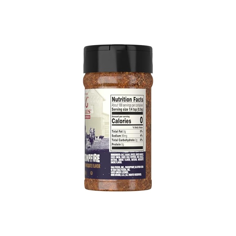 6666 Four Sixes Bunkhouse Campfire Seasoning, 6 Ounce