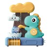 Baby Bath Toy Dinosaur Shaped Water Spraying Rotating Bathtub Waterwheel
