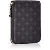 Patrick Cox PLAID KINGS Folding Wallet with Round Zipper, Coin