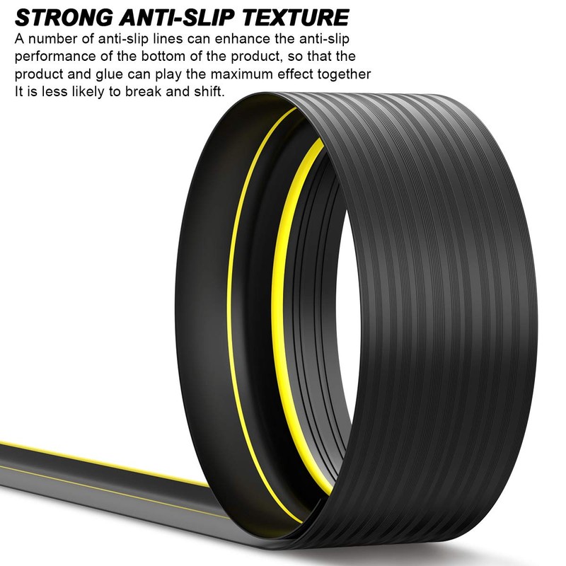 Jin&Bao Universal Garage Door Threshold Seal Strip 12FT Kit, Bottom