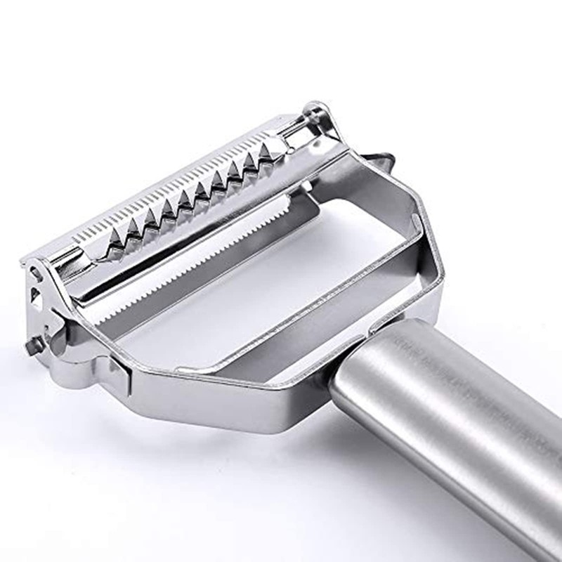 Zittop Stainless Double Sided Blade Multi-functional Peeler Vegetable Peeler Double