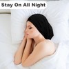 2PCS Sleep Cap Bonnet for Sleeping Black Women Men, Adjustable