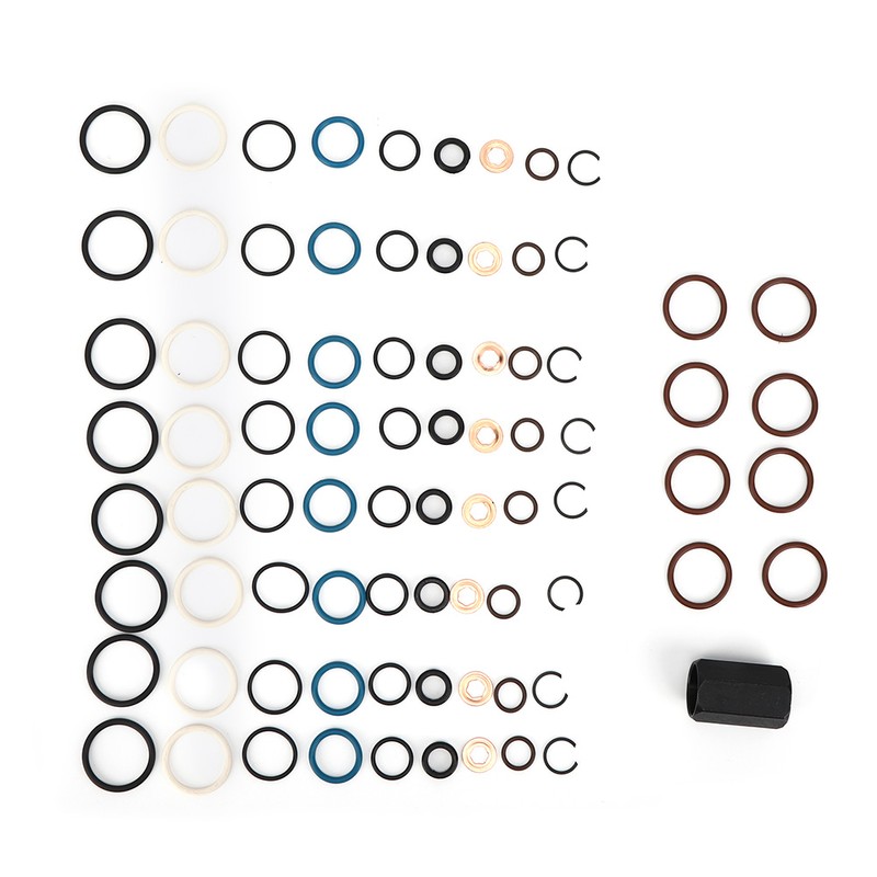 Diesel Rail Leak Repair Kit Tool O Rings &amp; Injector