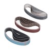 30PCS Sanding Belts Assortment Knife Sharpener Sandpaper Belt Set 80