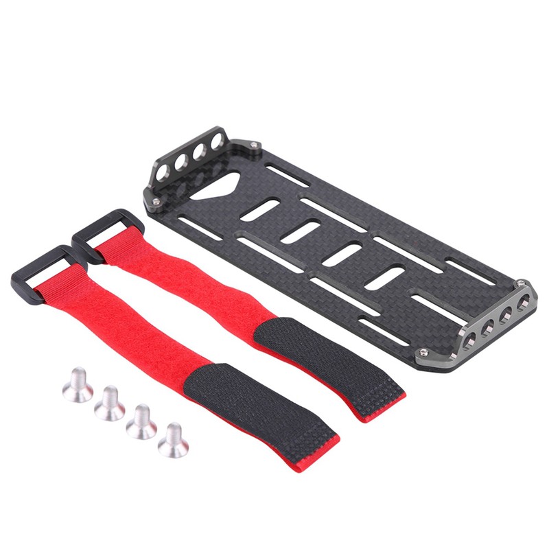 Carbon Fiber Battery Mounting Plate for Traxxas Hsp Redcat Rc4wd