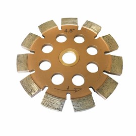 4.5" Diamond Tuck Point Blade for Mortar Joint 1/4" Width 12mm Height