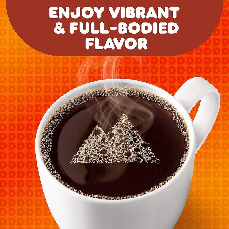Dunkin' Donuts 8133401292 Colombian Ground Coffee, Medium Roast, 27.05 oz.