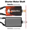 Makerfire RS050 50T Brushed Motor with Helical Gear Complete Transmission
