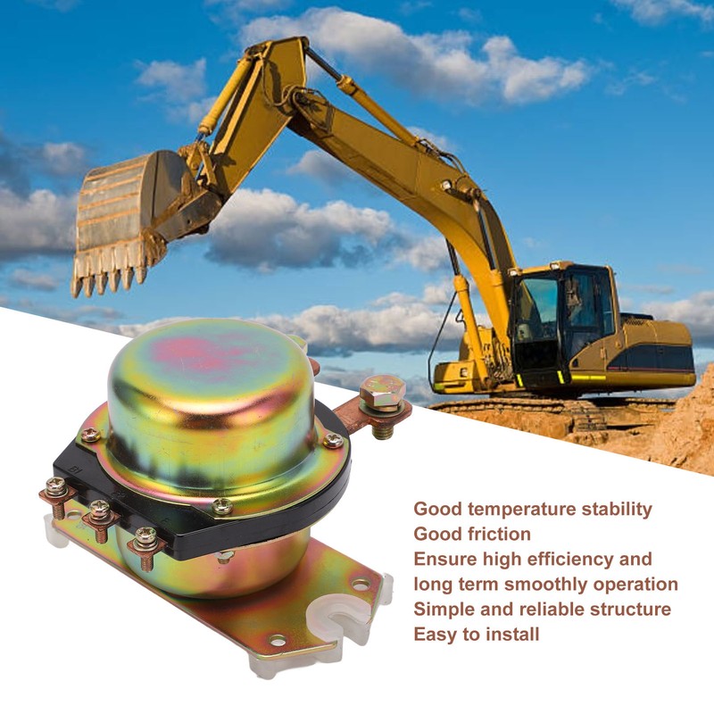 Excavator Main Switch High Hardness Alloy Steel Copper Terminal Stable