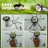 Petrol Strimmer Head,Steel Wire Grass Trimmer,Indestructible Brush Cutter Attachment with