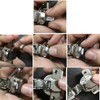 FINBe Cabinet Hinge Limiter Clamp White Plastic Limiter 90 Degree