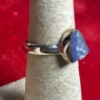 Natural Creations Sterling silver ring size 7 Tanzanite Raw