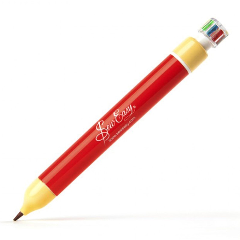 Sew Easy Wash Out Pencil – Retractable 6 Colour Water