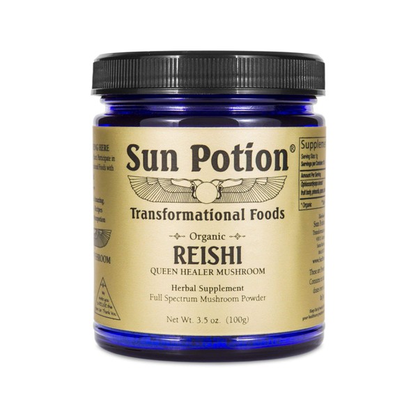 REISHI- Sun Potion Reishi Hongo en polvo orgánico, 100g