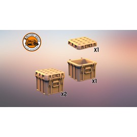 IDAP Technology 1/48 Military Storage Box 1 Resin Kit PD48395 (Military)